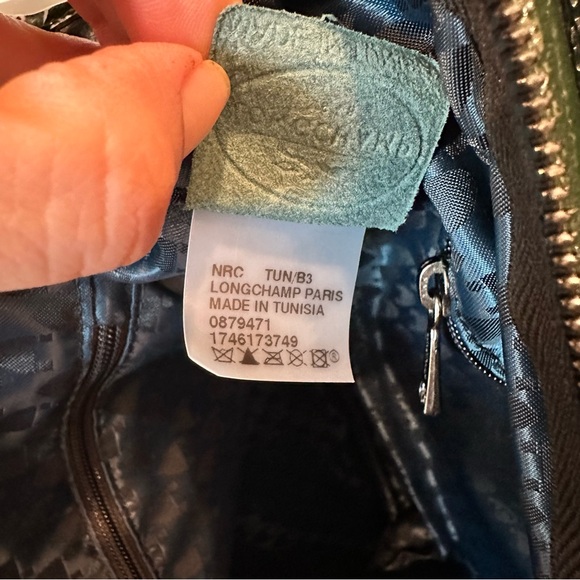 Longchamp Legends verni large satchel bag Edition Limitée NWT!!!! - Picture 12 of 14